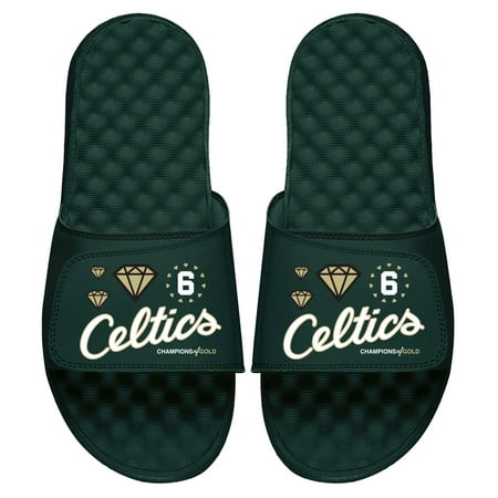 

ISlide Green Boston Celtics 2022/23 City Edition Collage Slide Sandals