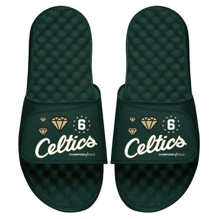 

ISlide Green Boston Celtics 2022/23 City Edition Collage Slide Sandals