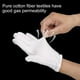 thumbnail image 3 of Guantes de algodón blanco oso de fresa 15 pares L 100% algodón, 3 of 6