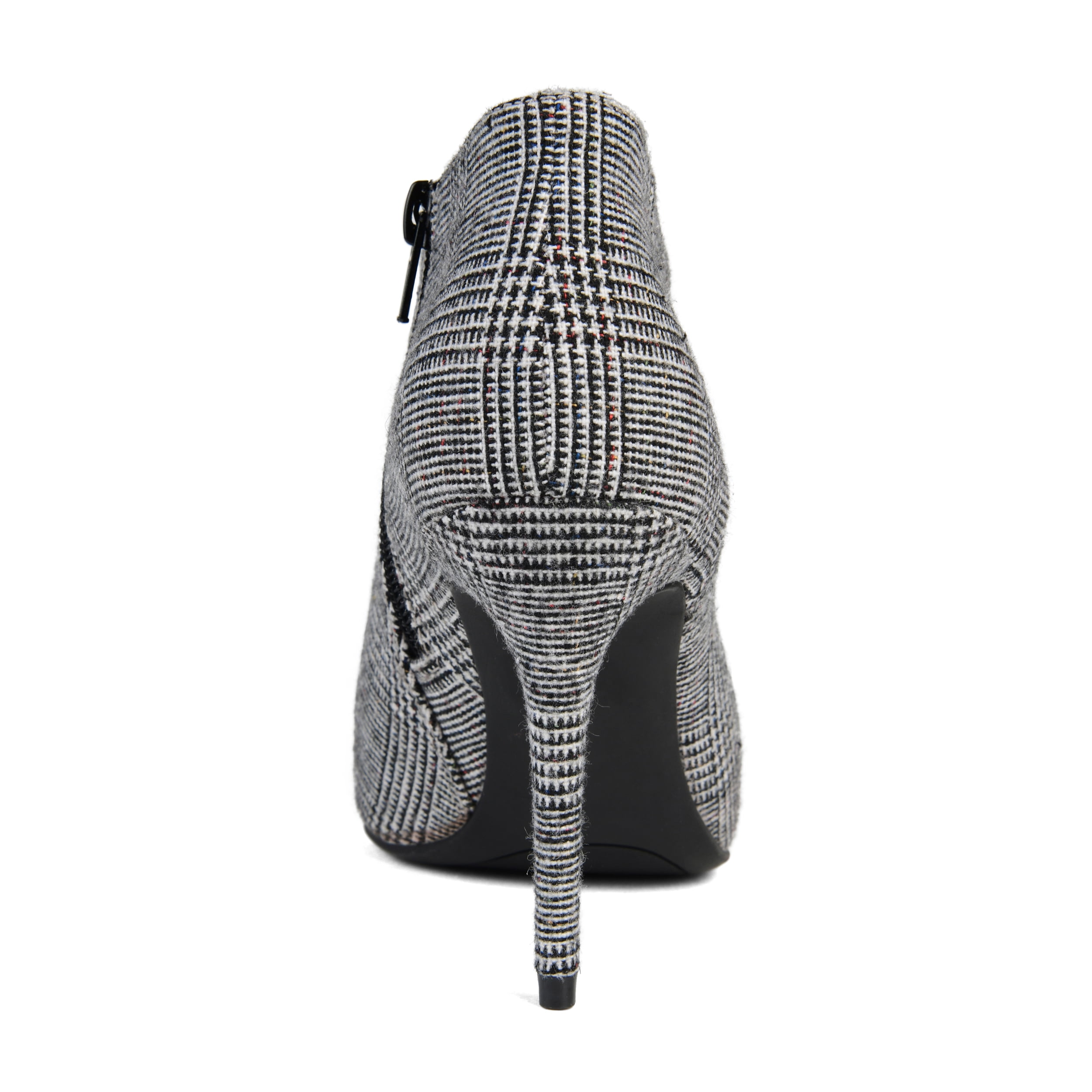 Journee Womens Demmi Inside Zip Stiletto Booties