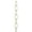 Brass Plated Finish, variant on B&P Lamp® Steel Decorative Chain W/White Finish, 3 Ft. Length