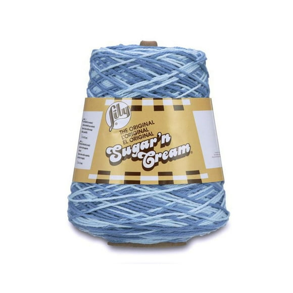 Lily Sugar N Cream® Cones™ #4 Worsted (Medium) Cotton Yarn, 14oz/400g 674 Yards