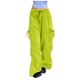 thumbnail image 4 of Pantalones de chándal holgados para mujer: pierna ancha con cordón, estilo hip hop urbano para todas las estaciones, 4 of 5