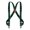 Green, variant on Lovskoo Mens Work Suspenders Side Clip Design Heavy Duty Adjustable for Outdoor Pants Cargo Trousers and Casual Wear