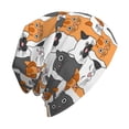 thumbnail image 6 of Gaeub Funny Cats Print Beanie Hats for Men Women,Winter Caps,Knit Cuffed Beanie,Cuffed Cap,Great for Winter Activities, 6 of 7
