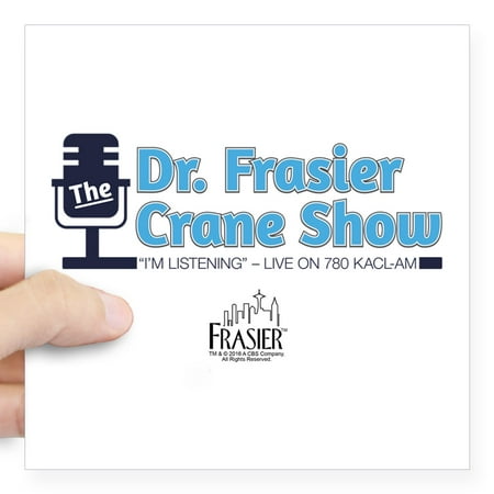 CafePress - The Dr. Frasier Crane Show Square Sticker 3