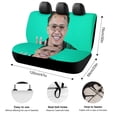 thumbnail image 2 of Lil Pump-theme Car Rear Seat Covers Back Elastic Flexible Car Seat Covers Decorative Fits Most Cars 120x59x76cm, 2 of 6