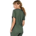 thumbnail image 2 of Kindly Yours Women’s Zip-Front Crewneck Scrub Top, Sizes XS-XXL, 2 of 6