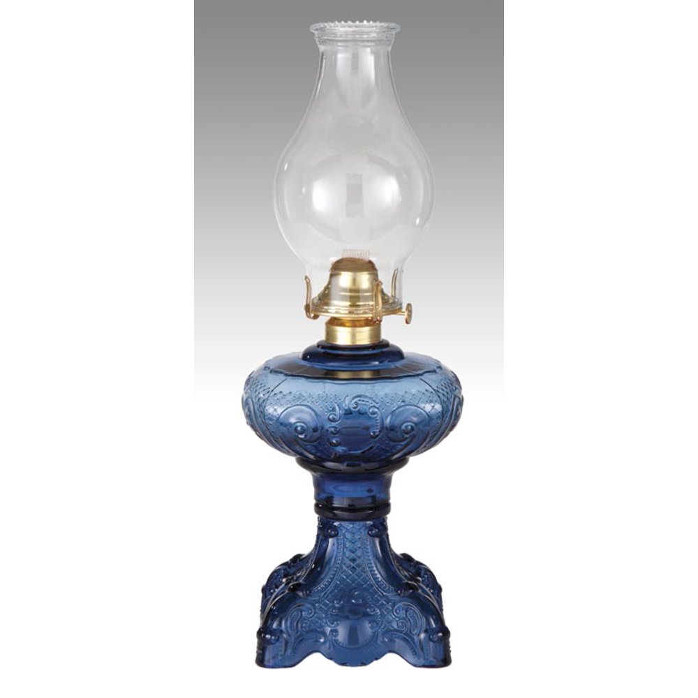 B&P Lamp® Princess Feather Oil Lamp