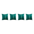 thumbnail image 1 of Maytalsory 2x Stylish And Luxurious Ambiance Velvet Cushion Cover Symmetrical Gold Thread green 2Set, 1 of 6
