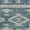 Teal/Grey, variant on SAFAVIEH Courtyard April Southwestern Indoor/Outdoor Runner, 2' x 8', Grey/Navy
