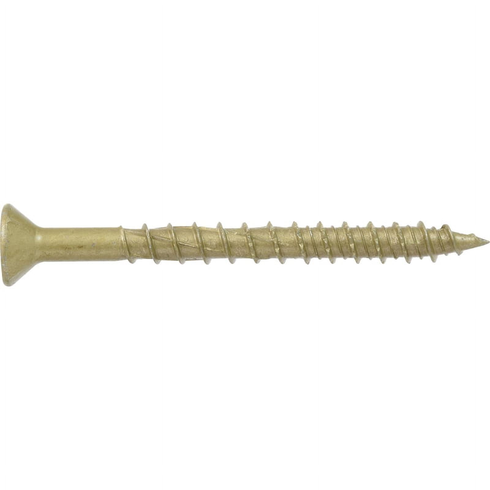 Hillman 116859 Multi-Material Screw POWERPRO ONE 1/4" S X 2-3/4" L Star Flat Head 1 lb Bronze