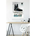 thumbnail image 5 of NHL San Jose Sharks - Drip Skate 21 Wall Poster with Magnetic Frame, 22.375" x 34", 5 of 5