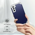 thumbnail image 5 of Samsung Galaxy S22+ 5G Case, Galaxy S22 Plus 6.6 inch Case, Dteck Heavy Hybrid Rugged Shockproof Case, Support Wireless Charging, 3 in 1 Full Protective Cover For Samsung Galaxy S22+ 5G,Darkblue, 5 of 7