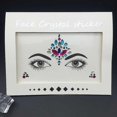 thumbnail image 1 of Temporary Rhinestone Sticker Face Gemstone Sticker Acrylic Crystal Face Body Jewels For Theme Parties Festivals, 1 of 5