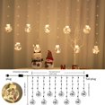 thumbnail image 2 of Cortina De Luces LED Con Forma De Bola De Los Deseos Para ÁRbol De Navidad, DecoracióN NavideñA, Cortina De Luces Con Forma De MuñEco De Nieve, 2 of 5