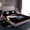 Black, variant on Feelyou Pink Splash Football Bed Sheets, Cartoon Soccer King Sheets, 4pcs