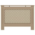 thumbnail image 2 of Ergode Radiator Cover – 44.1" W x 17.5" D x 31.9" H – Decorative MDF Heating Cabinet with Slatted Cross Design – Easy Assembly, 2 of 8