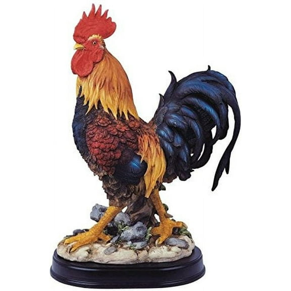 George S. Chen Imports SS-G-11471 Rooster Chicken Farm Animals Collection Decoration Figurine Collection