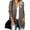 Coffee, variant on Babysbule Plus Size Womens Sweaters And Winter Women's Casual Solid Long Cardigan Outwear Casual Tops Jacket Sweaters With Pocket Women's Fashion