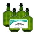 thumbnail image 2 of 3L Jug Champagne Green - Pack of Four Bottles with Black Metal Caps, 2 of 7