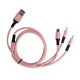thumbnail image 1 of Cable multi del cargador, 3 en 1 compacto líquido del cable del cargador USB y peso ligero, 1 of 12