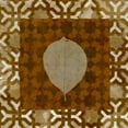 thumbnail image 2 of Saunders, Alonzo 12x12 Gold Ornate Wood Framed with Double Matting Museum Art Print Titled - Shades of Brown III, 2 of 4
