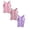 PK1 & PK2 & Purple, variant on 3 PCS Camisole with Built In Bra 2 In 1 Slim Fit Retro Tank Top Adjustable Spaghetti Strap Wirefree Support Cami Tops Undershirt