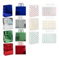 thumbnail image 2 of Fun Express Metallic & Polka Dot Gift Bag Kit Medium 7 1/2" x 9" - 24 Pc, 2 of 3