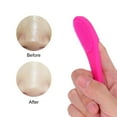 thumbnail image 4 of Cepillo de silicona para limpieza facial, limpiador de poros y masajeador para eliminar puntos negros (rojo oscuro), 4 of 13