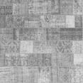 thumbnail image 1 of Ahgly Company Indoor Square Patchwork Gray Transitional Area Rugs, 3' Square, 1 of 1