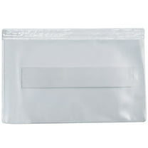 SUPERSCAN Press-On Vinyl Envelopes Long Side Open 2" x 3 1/2" Clear 50/Case LH207