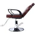 thumbnail image 6 of Ergonomic Design Adjustable Height & Reclining 135°" Barber Chair Hydraulic Salon Spa Furniture "Stable Base" Stylish Beauty Equipment, 6 of 15