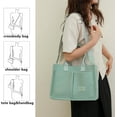 thumbnail image 2 of LHSHID Canvas Tote Bag for Women,Laptop Bag Work Tote Bag Women Crossbody Purse Handbag Shoulder Travel Messenger Gym Tote, 2 of 6