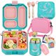 thumbnail image 1 of Set de lonchera bento para niños wiwens con termo para comida caliente de 12 oz, 1 of 7