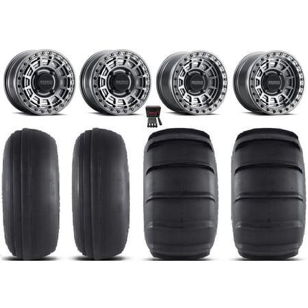Method 415 Bdlk 15 Wheels Gr +38mm/+25mm 31 Sand Slinger Tires Can-Am Maverick X3 / Honda Pioneer 1000 / Talon