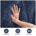 thumbnail image 6 of 2-Seater Tufted Sofa Couches with Boneless Sofa, Soft Velvet Fabric, Bottom Anti-Slip Design, 32D High Density Sponge, Ergonomic Design Bottom, No Assembly Required, Fits Living Rooms (Blue), 6 of 11