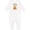 AA-White, variant on My Great Grandma Loves Me Baby Romper Coveralls