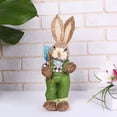 thumbnail image 3 of Easter Decorations Simulation Straw Rabbit Bunny Lovely Exquisite Holiday Decor Supplies for Kids Friends, 3 of 4
