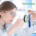 thumbnail image 4 of Handheld Reading Magnifier Set With Hanging Rope And Rubber Handle, 65mm Magnifying Lens Handheld Magnifying Glass For Observation Reading Book Fault, 4 of 5