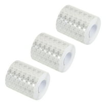 Uxcell Reflective Tape, 3 Pack 2 INx10 FT Waterproof Adhesive Safety Tape for Cars Trucks, Silver
