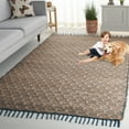 thumbnail image 3 of SAFAVIEH Cape Cod Fallon Geometric Area Rug, Navy/Natural, 5' x 8', 3 of 11