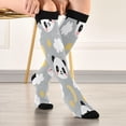 thumbnail image 5 of Coolnut 1 Pack Cute Panda Compression Socks for Women Men Knee High Stocking for Running,Athletic,Medical, 5 of 6