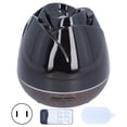 thumbnail image 1 of Humidificador de aire de grano de madera de 400ml, difusor de aromaterapia con Control remoto y luz nocturna, enchufe de 100-240VUS, 1 of 5