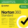 thumbnail image 1 of Norton 360 Standard Antivirus & Internet Security for 1 Device  1 Year Subscription Digital Download, 1 of 7