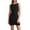Black, variant on Bodycon Mini Dress for Women Summer Sleeveless Boat Neck Party Club Dress Casual Office Dresses