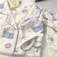 thumbnail image 2 of Pijama de punto de Pochacco con pompón para niña, traje de ropa para el hogar, lindo, Kawaii, Sanrio, Kuromi, Cinnamoroll, ins, regalo de Navidad, 2 of 4