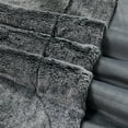 thumbnail image 6 of Home Soft Things Tip Dyeing Light Faux Fur Throw - Black - 50" x 60", 6 of 9