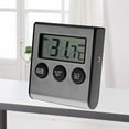 thumbnail image 1 of OUNONA Thermometer For Refrigerator Freezer Electronic Fridge Thermometer ABS Temperature Alarm Home Use 1Pcs, 1 of 8