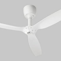 60 inch Ceiling Fan with Light Kit-White Finish Bailey Street Home 766-Bel-2894202